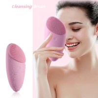 Sonic High Frequency Silicone Face Wash Machine Exfoliating Cleansing Brush